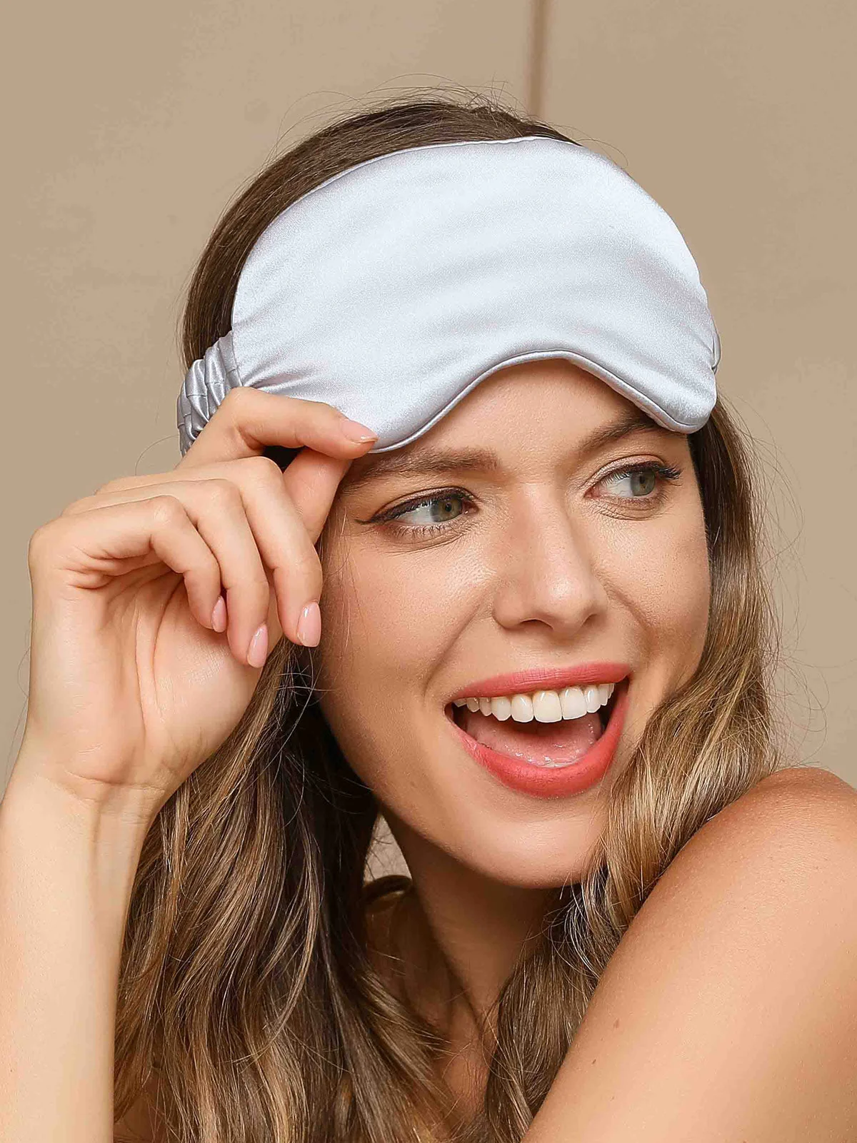 Antifaz para Dormir de Seda Pura 19 Momme con Banda Elástica - Image 41