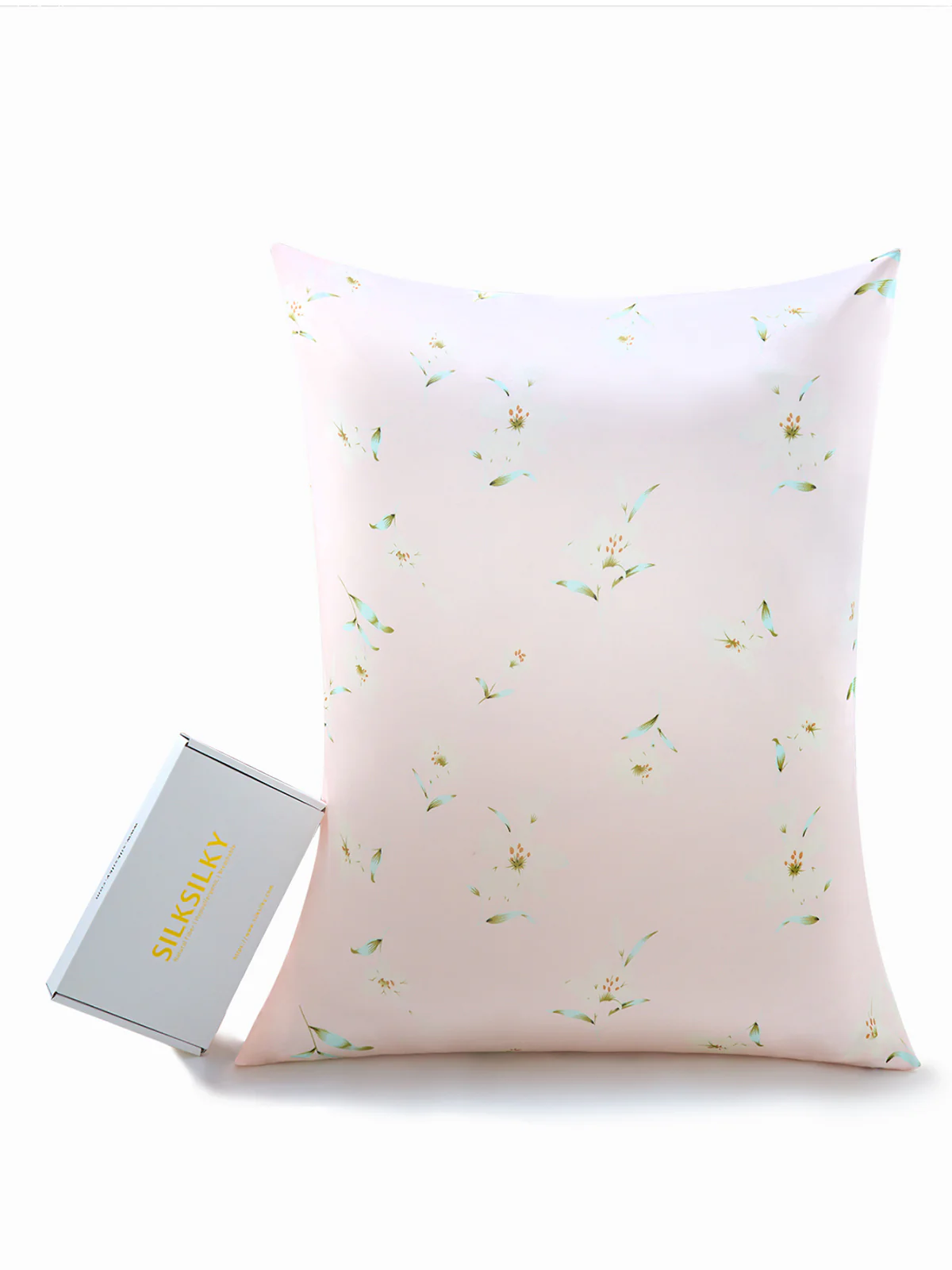 Funda de Almohada de Seda 100% Mulberry 19 Momme - Lirio - Image 3