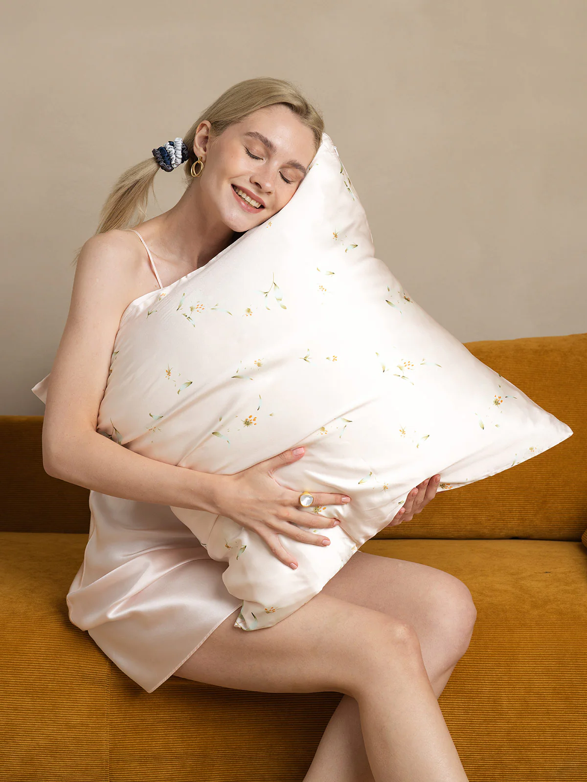 Funda de Almohada de Seda 100% Mulberry 19 Momme - Lirio - Image 8