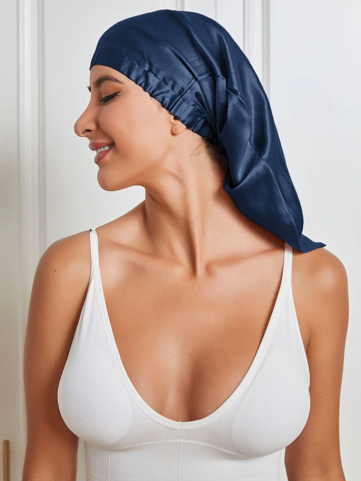 Gorro Elástico De Pura Seda - Image 17