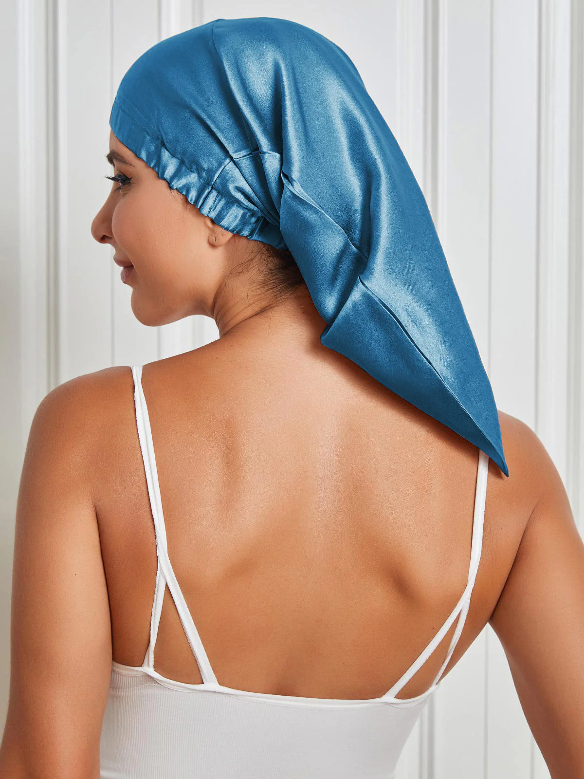 Gorro Elástico De Pura Seda - Image 18