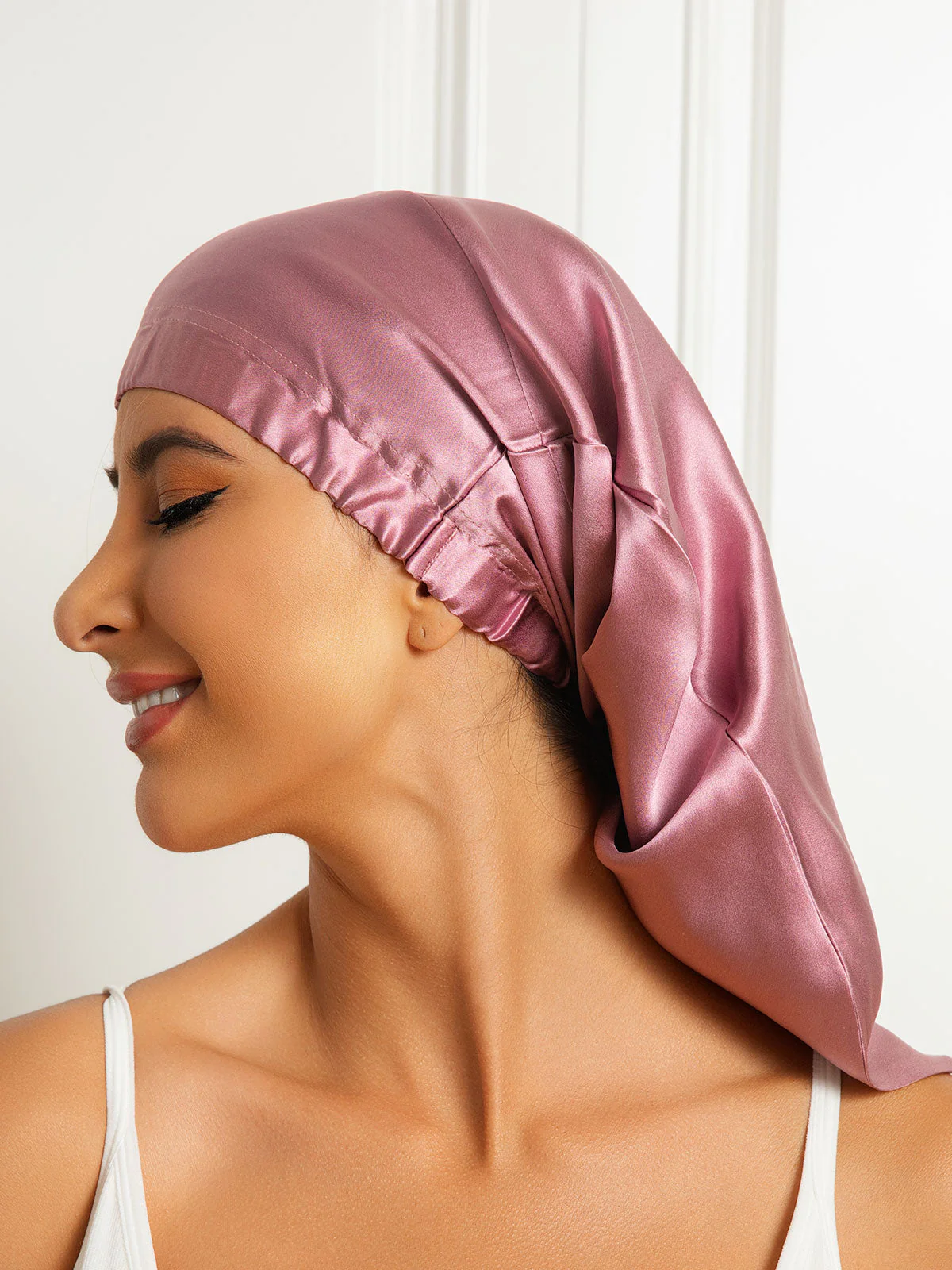 Gorro Elástico De Pura Seda - Image 4