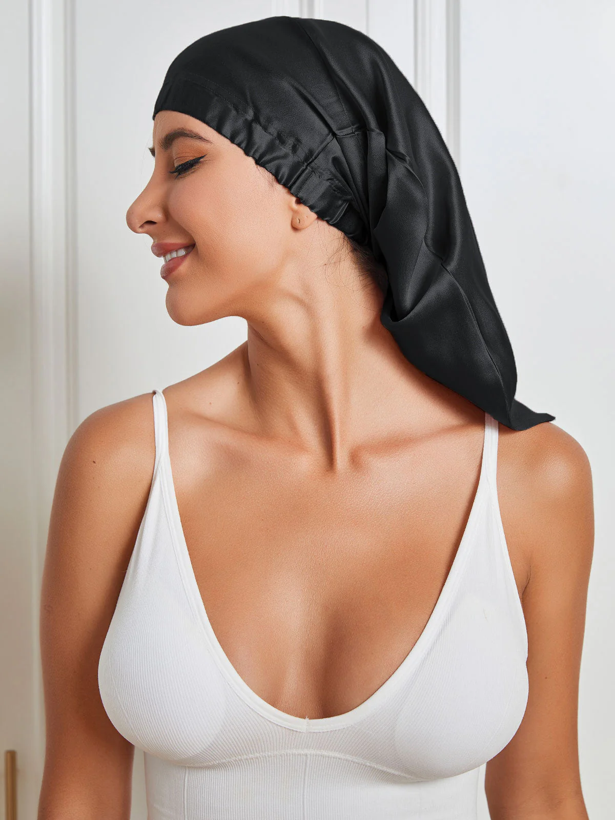 Gorro Elástico De Pura Seda - Image 8