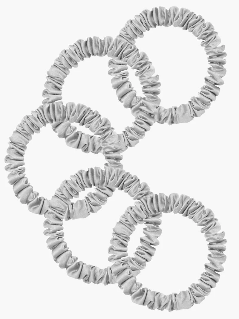 Paquete De 5 Coleteros Delgados De Seda - 1cm - Image 39