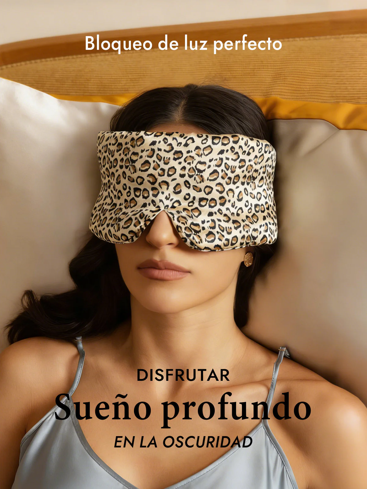 Elegante antifaz para dormir de seda de una pieza - Image 21