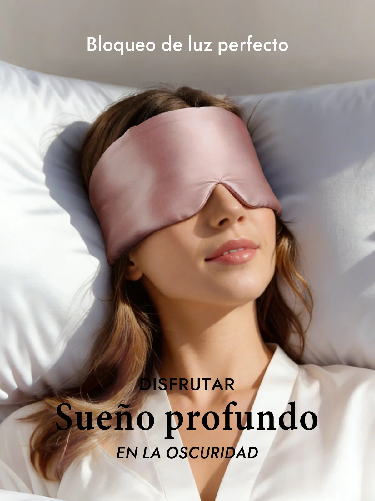 Elegante antifaz para dormir de seda de una pieza - Image 27