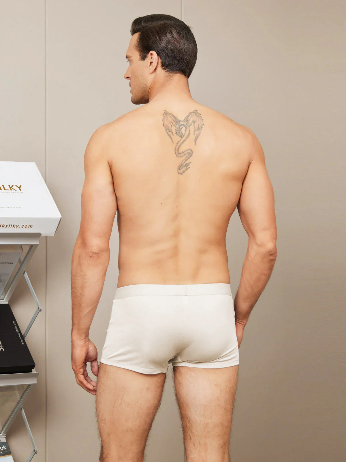 Ropa Interior Tipo Bóxer De Seda Pura Para Hombre - Image 20