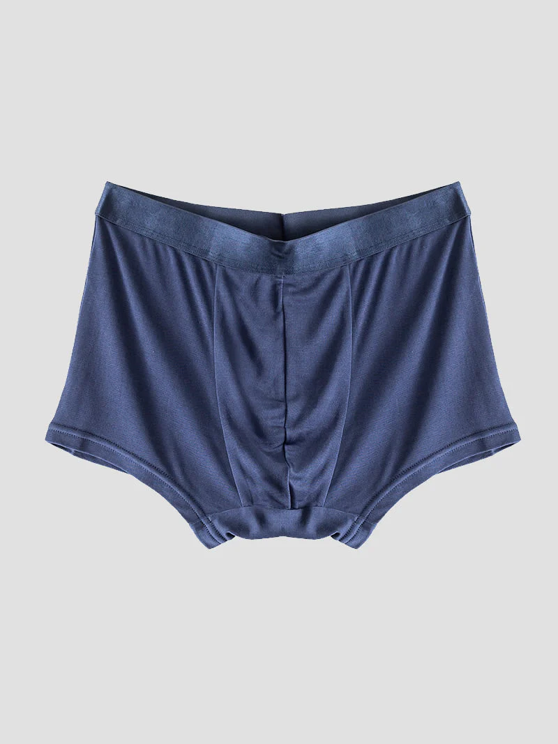 Ropa Interior Tipo Bóxer De Seda Pura Para Hombre - Image 6