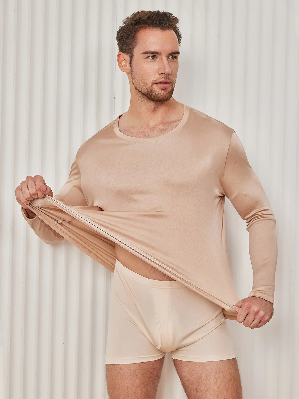 Camiseta de Pura Seda para Hombre - Image 16