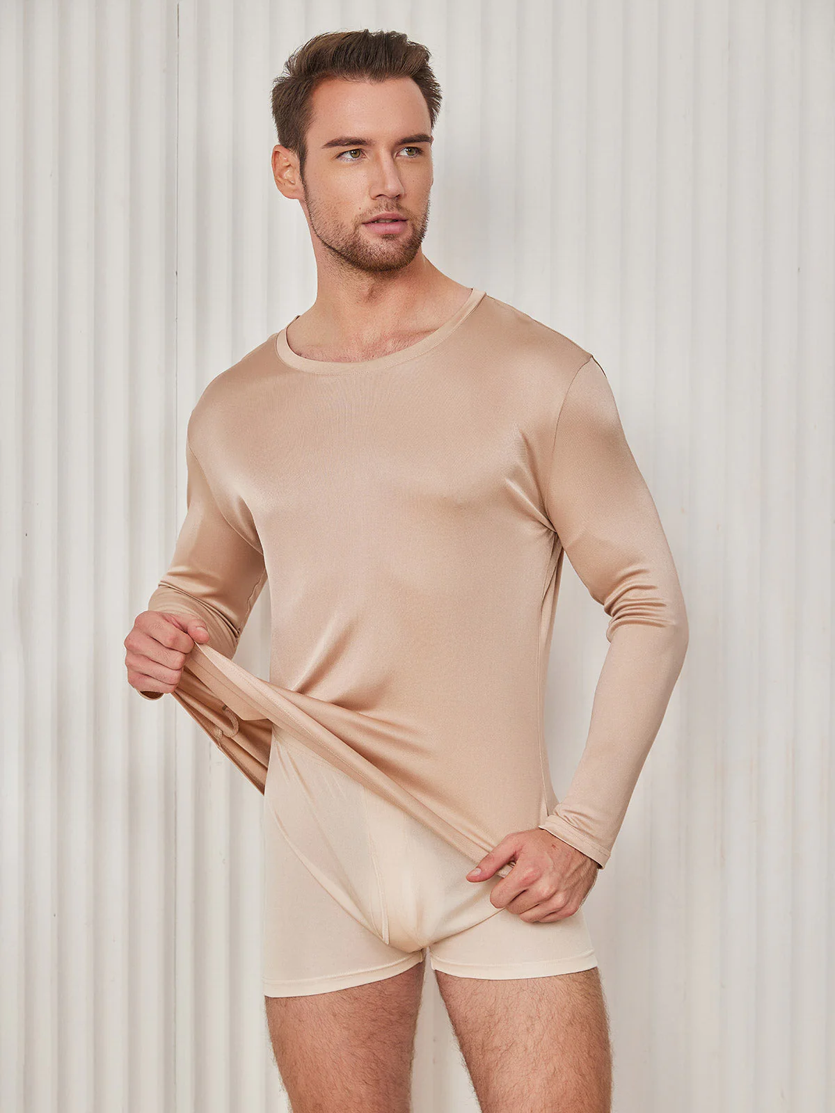 Camiseta de Pura Seda para Hombre - Image 17