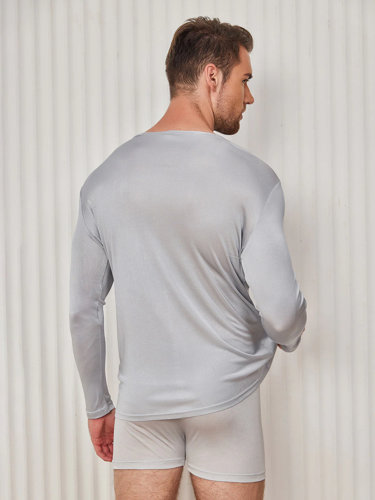 Camiseta de Pura Seda para Hombre - Image 20