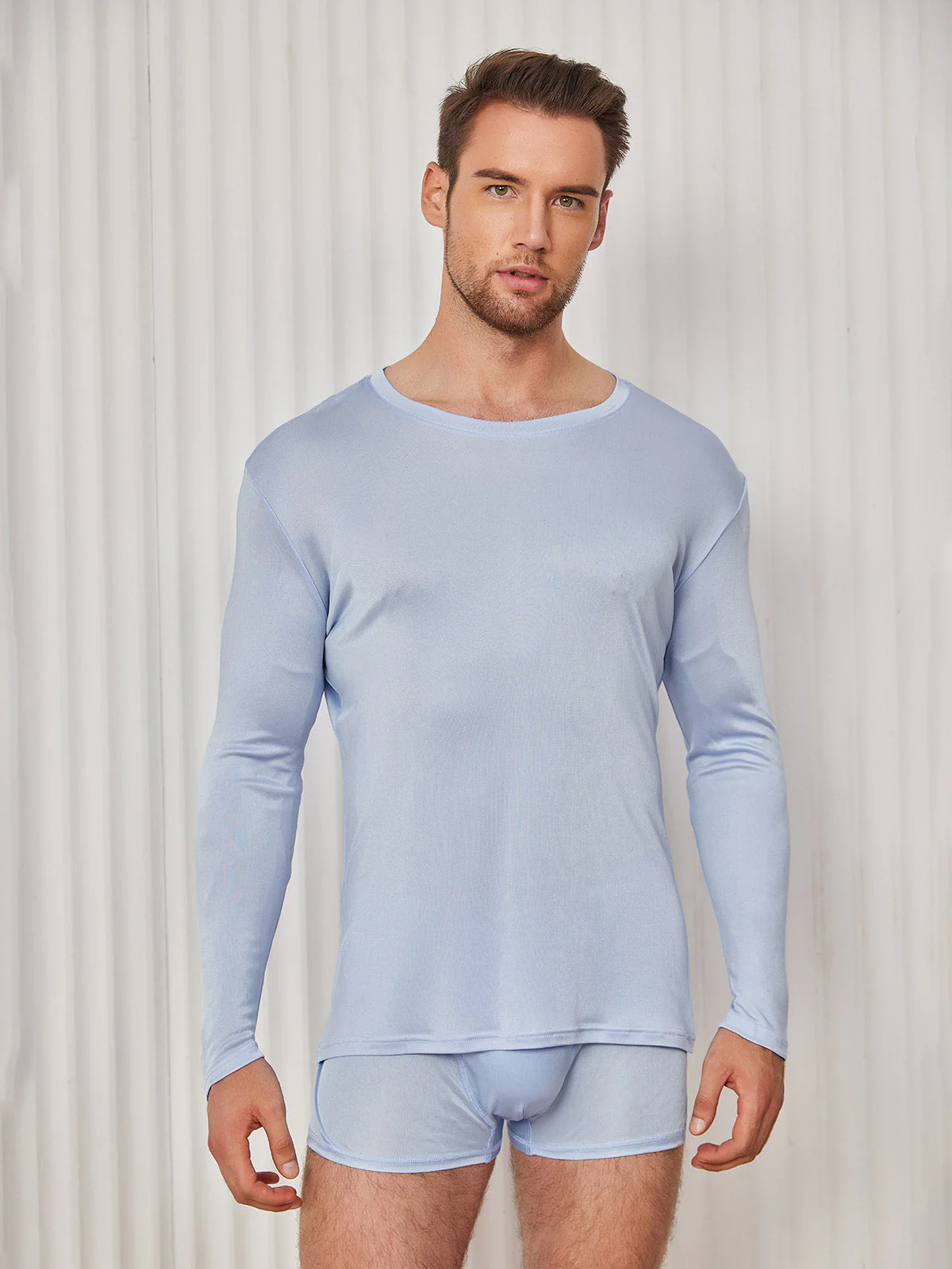 Camiseta de Pura Seda para Hombre - Image 23