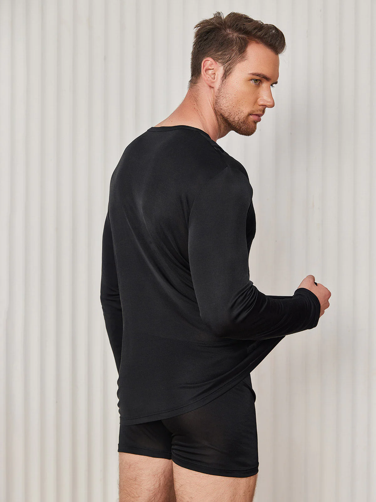 Camiseta de Pura Seda para Hombre - Image 7