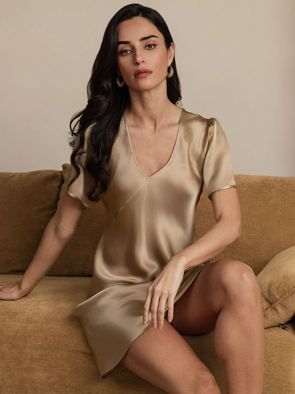 Camisón Casual de Seda Pura - Image 18