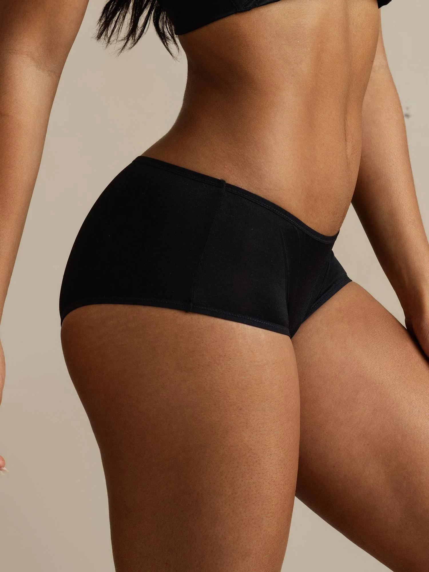 Comodidad En Seda Pura Braguita Hipster Boyshort - Image 10