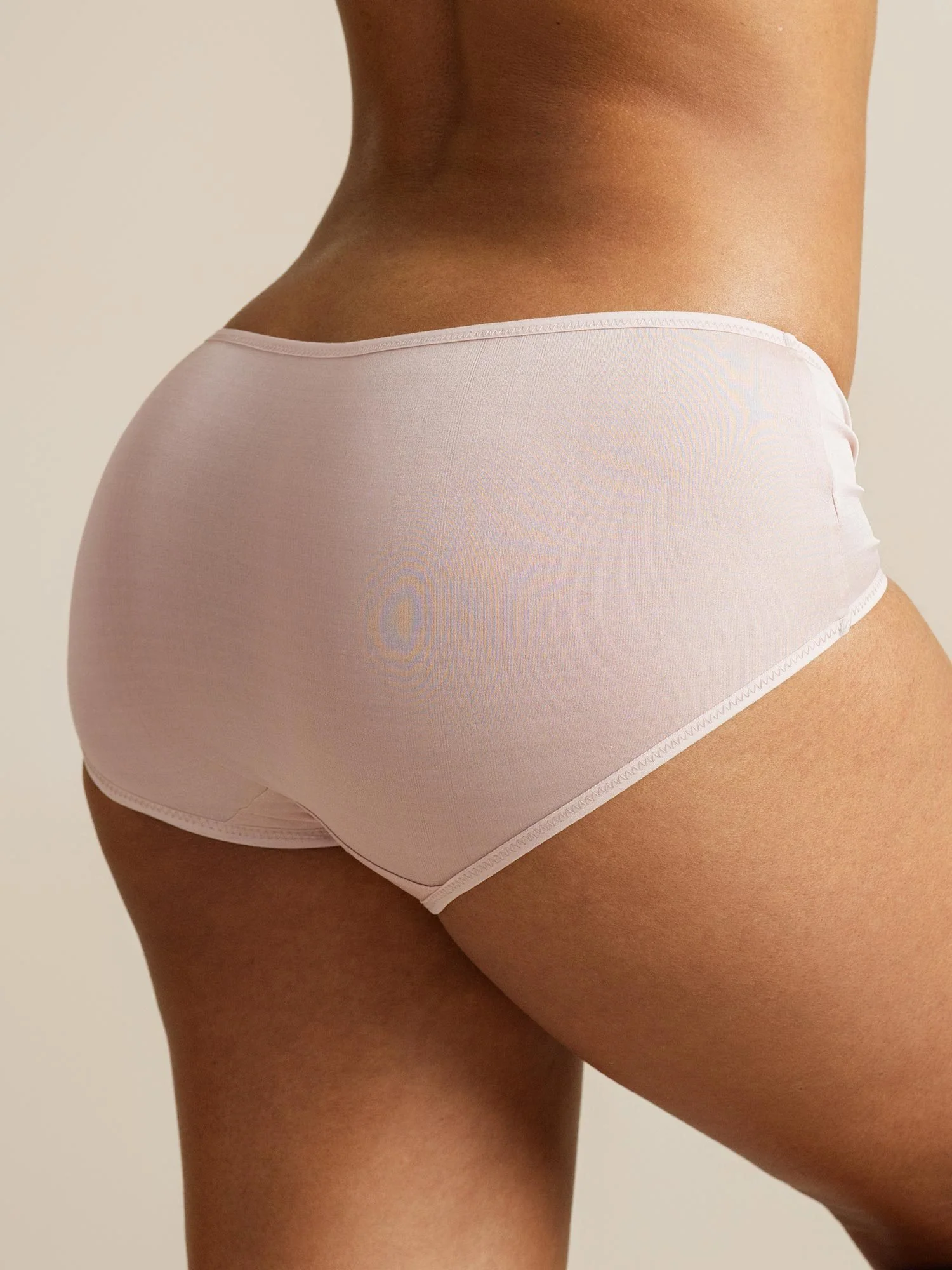 Comodidad En Seda Pura Braguita Hipster Boyshort - Image 2