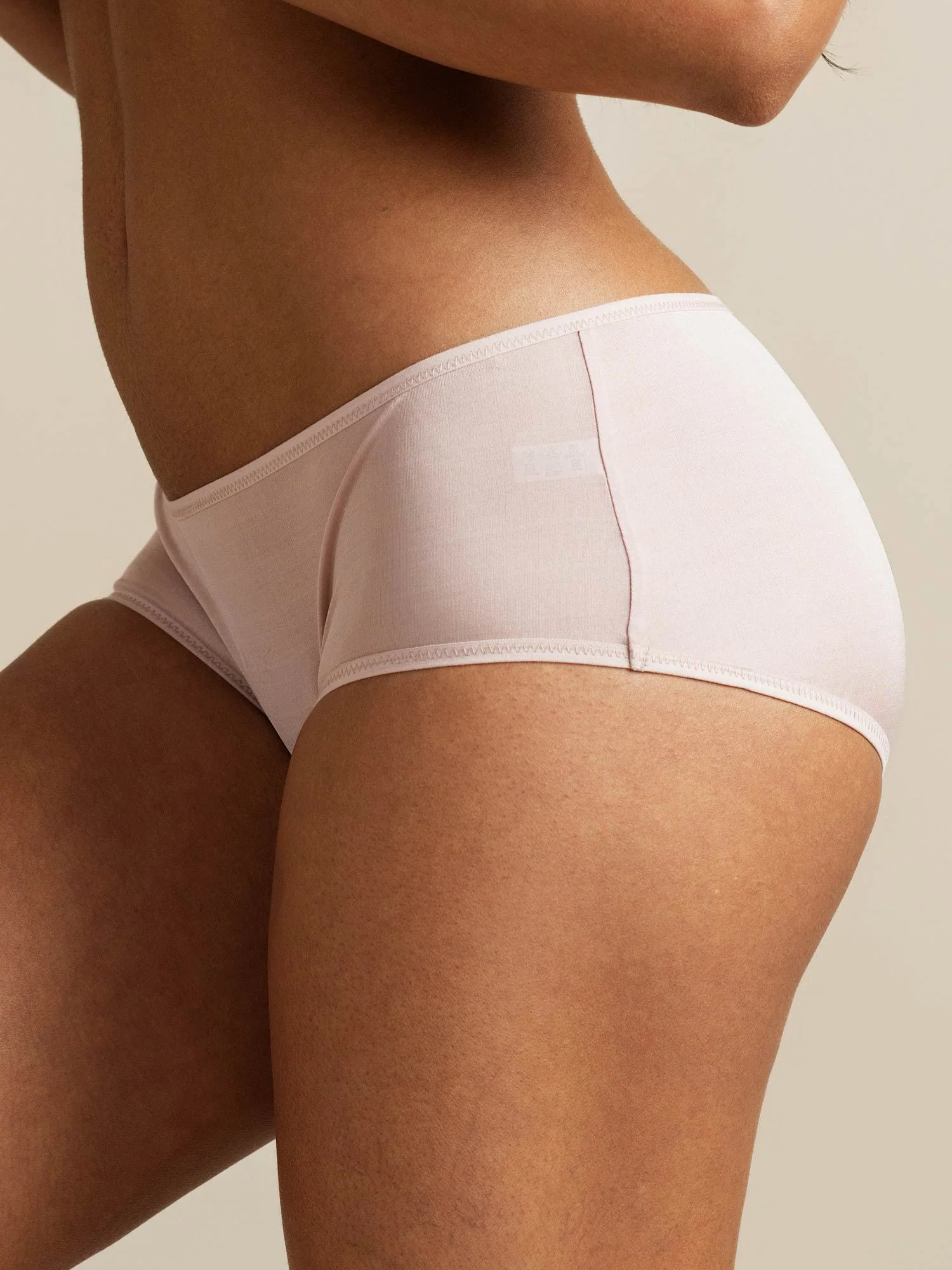 Comodidad En Seda Pura Braguita Hipster Boyshort - Image 5
