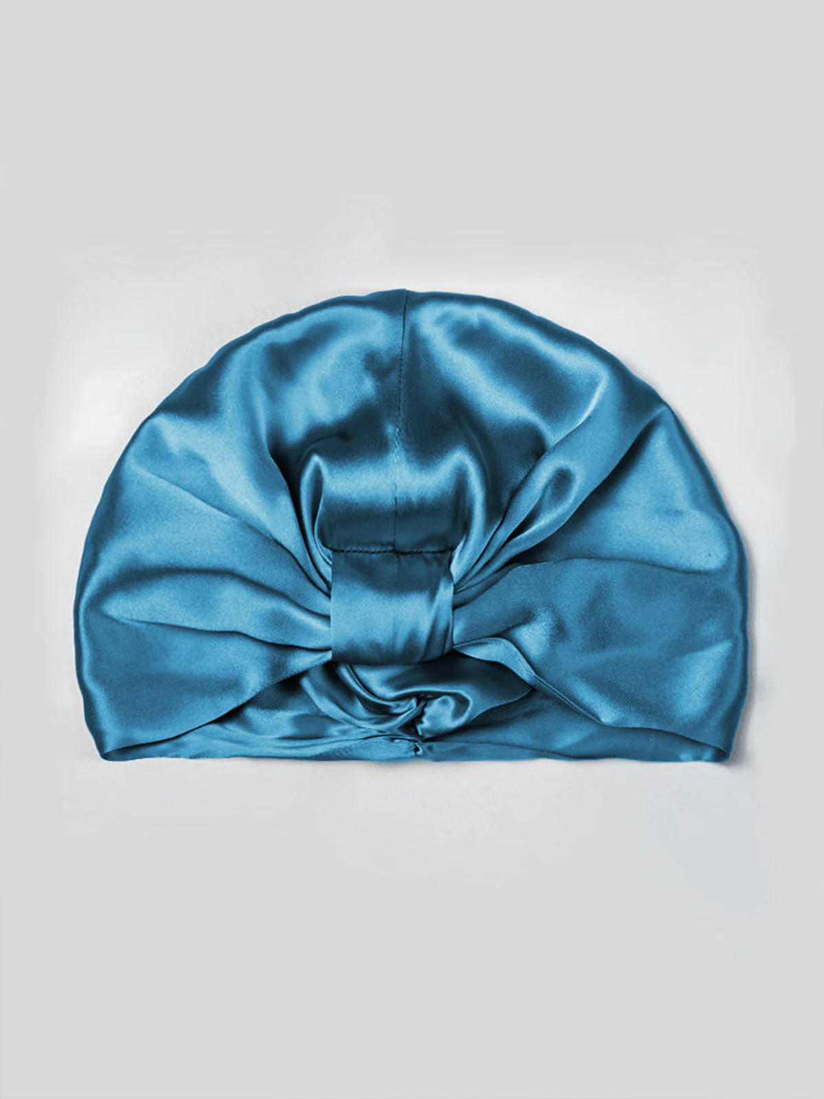Gorro turbante de noche de doble capa de seda pura - Image 25