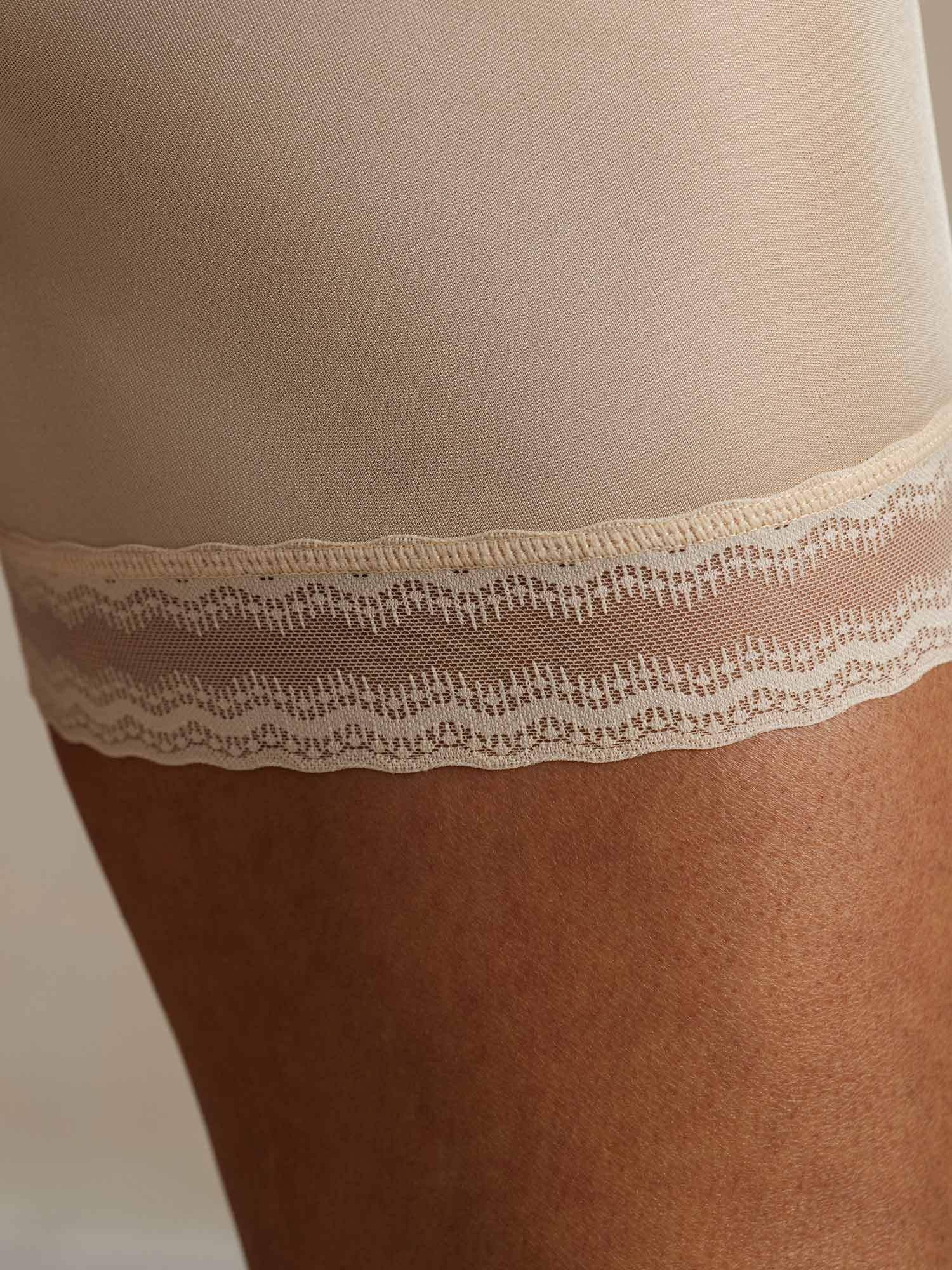 Seda Pura Encaje Borde Anti-Rozaduras Shorts - Image 11