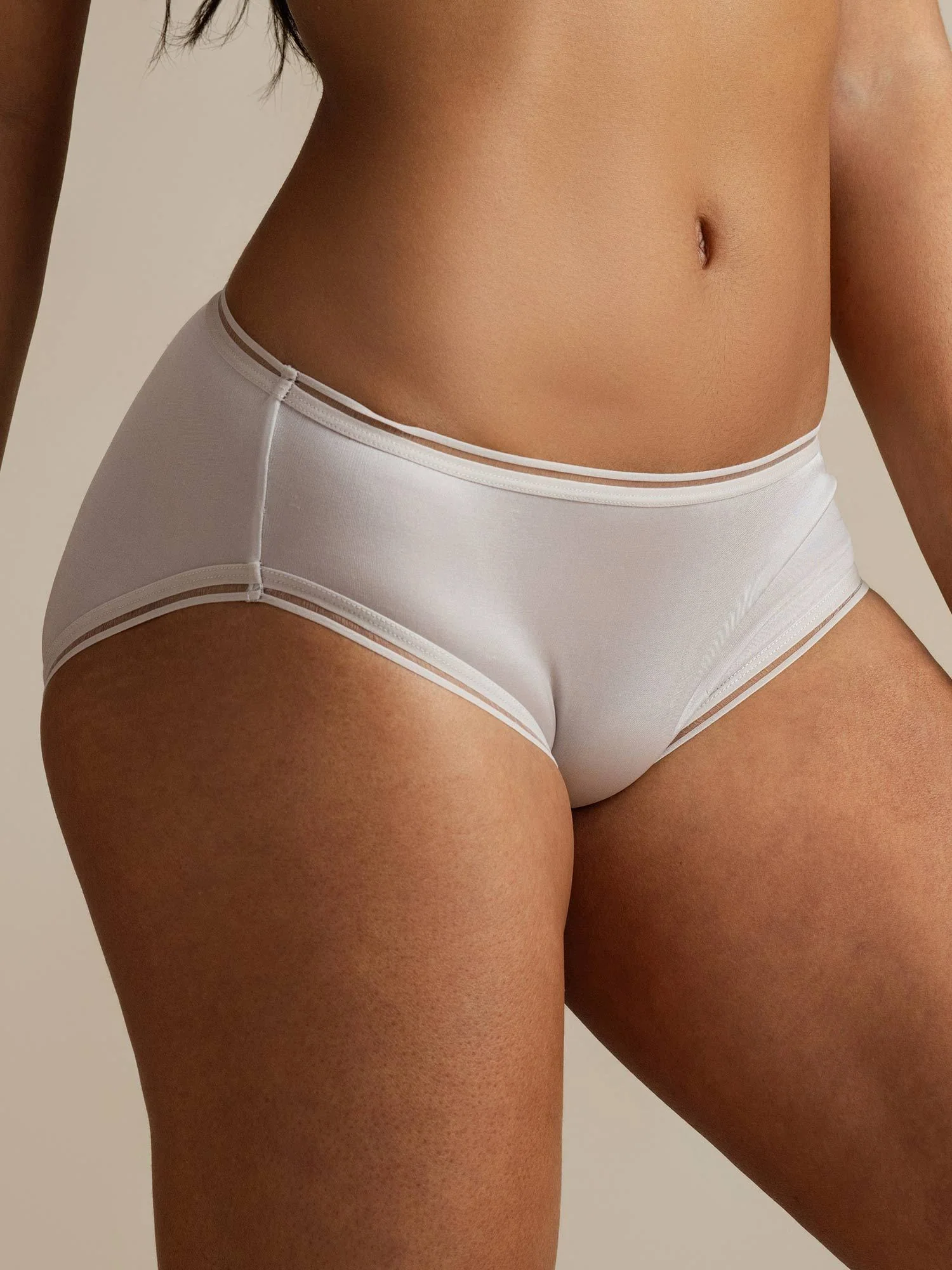 Pantalón de Seda Pura con Borde Fundido - Image 12