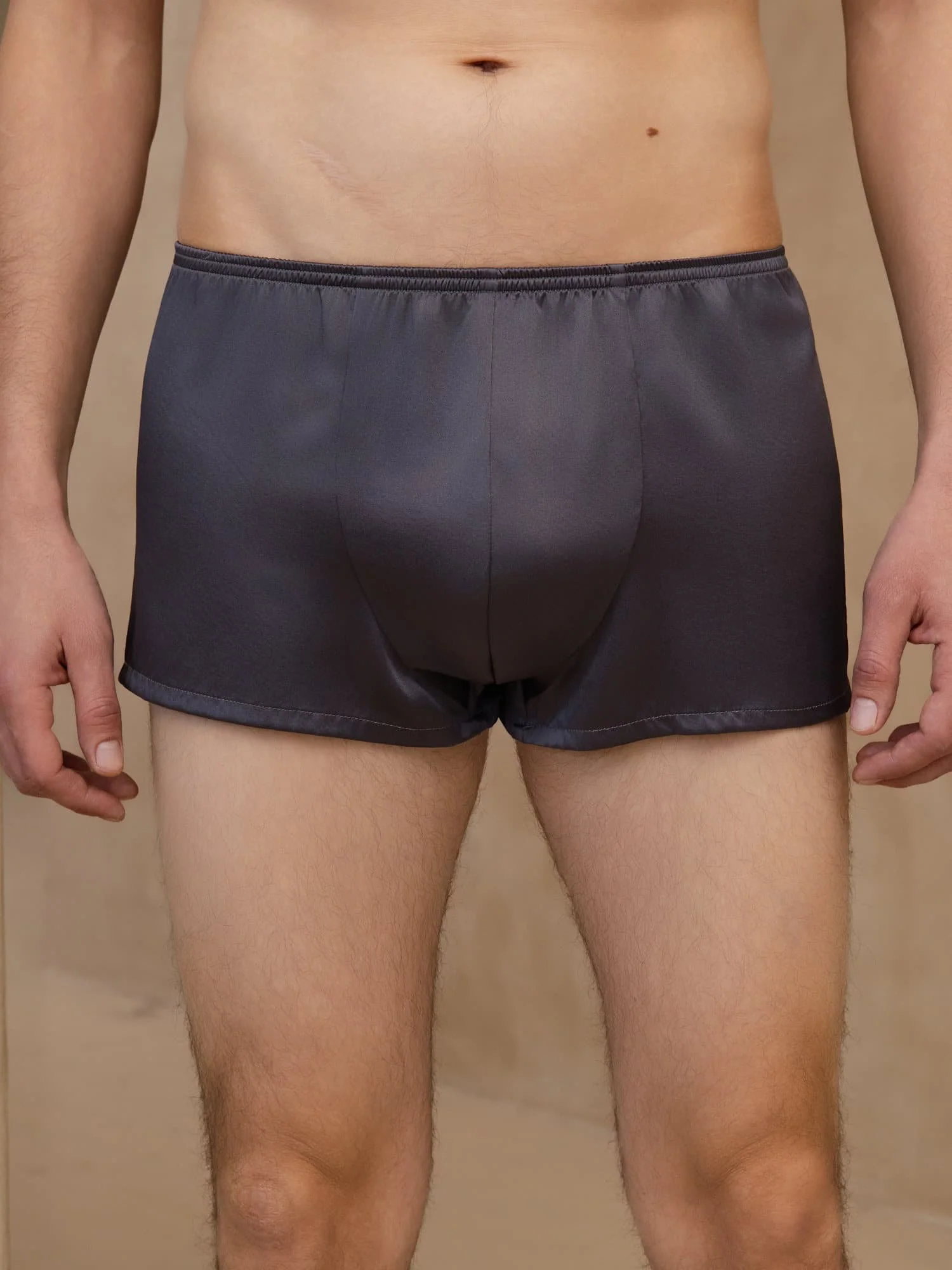 Ropa Interior Boxer Para Hombres Ultra Suave De Seda Pura - Image 4