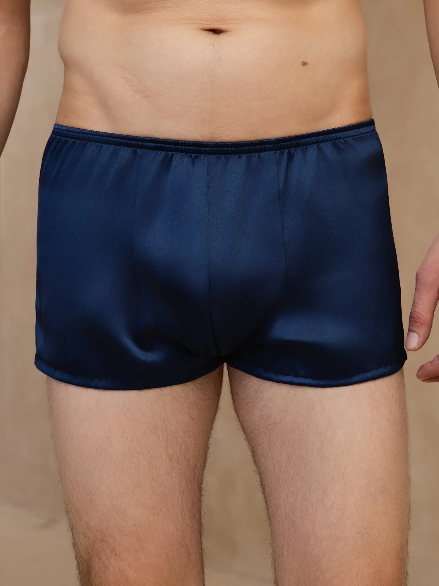 Ropa Interior Boxer Para Hombres Ultra Suave De Seda Pura - Image 5