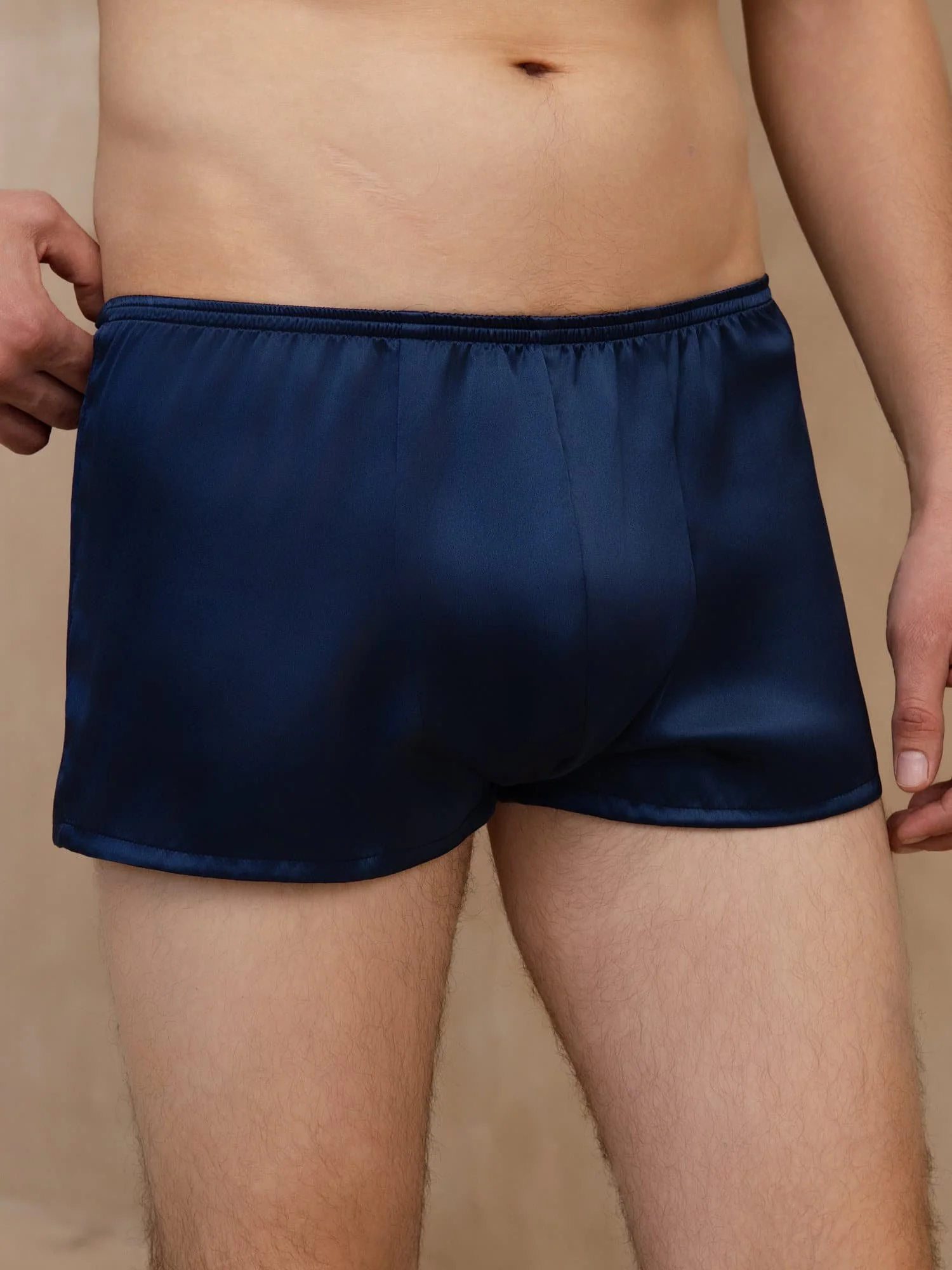 Ropa Interior Boxer Para Hombres Ultra Suave De Seda Pura - Image 8