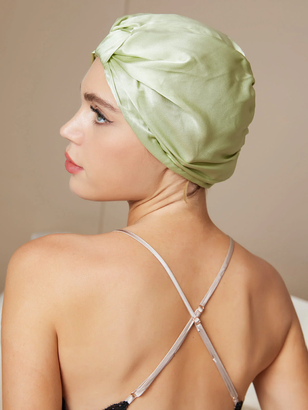 Gorro Turbante de Seda Pura - Image 70