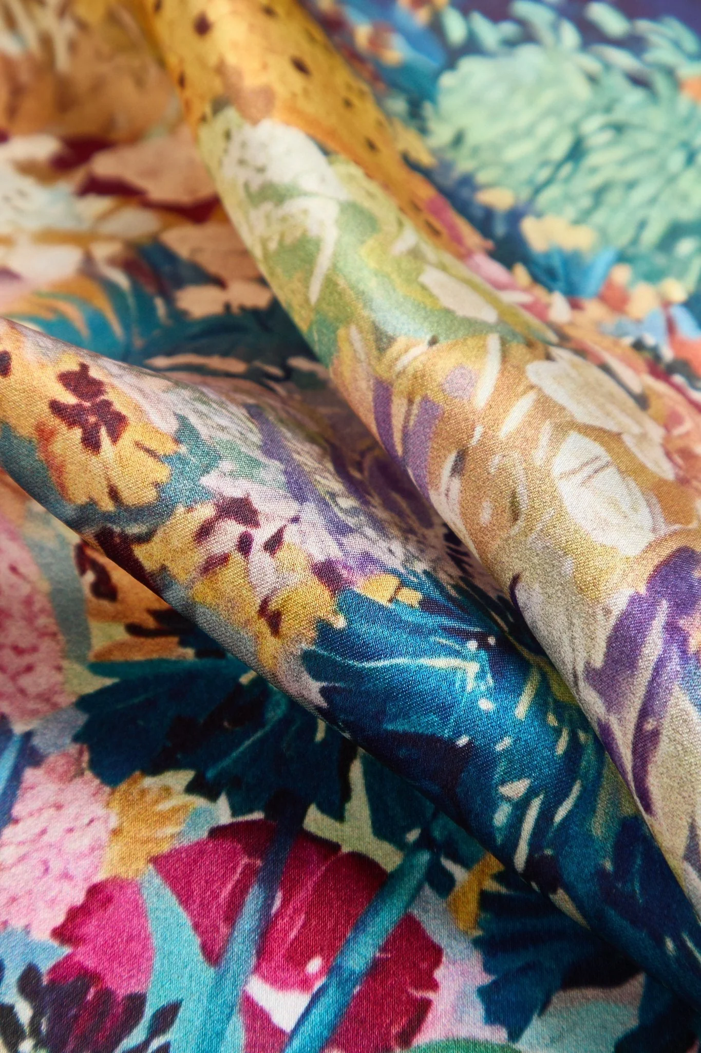 Pure Silk Bufanda Cuadrada Estampada 53*53 cm - Image 5