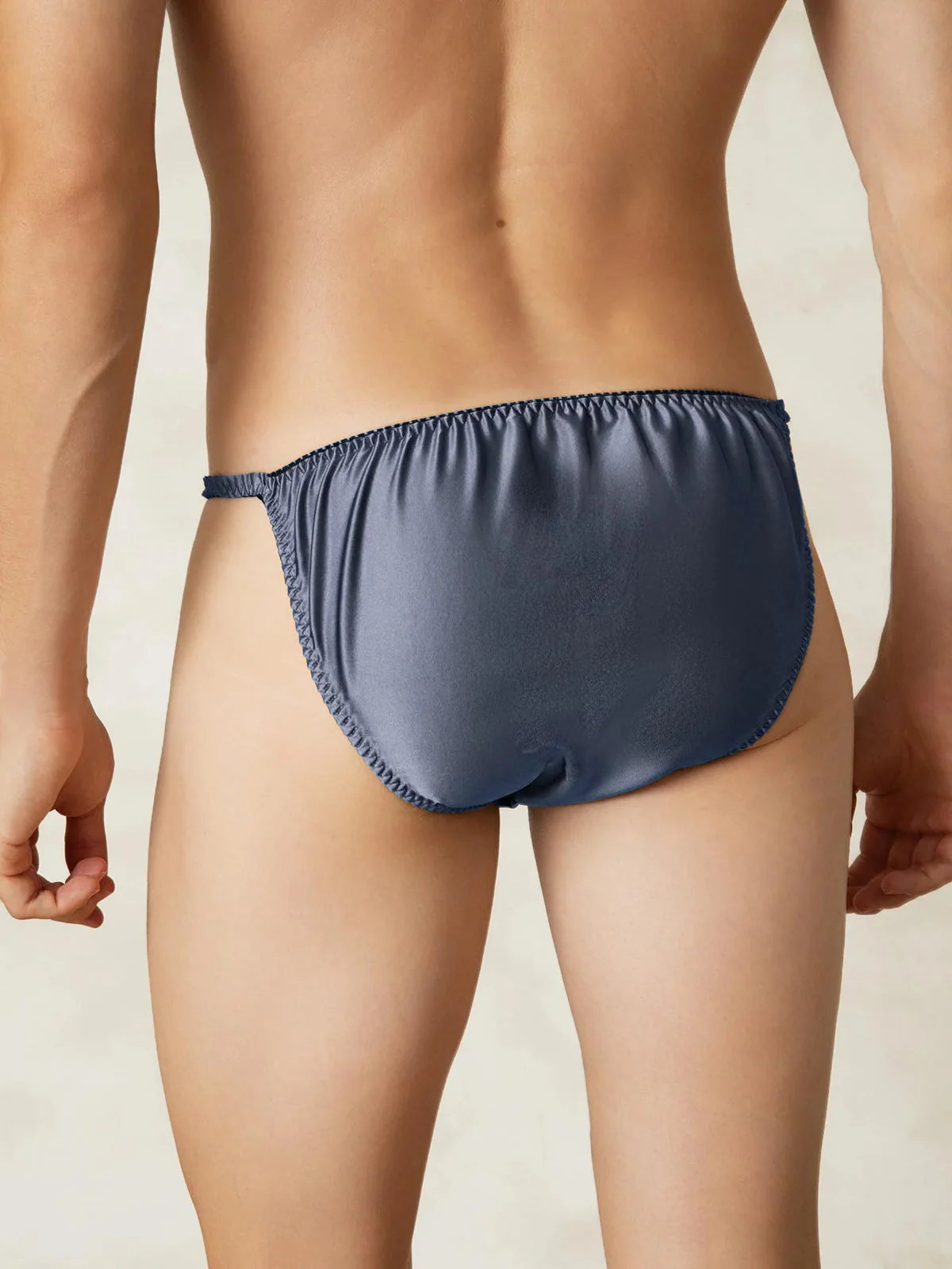 100% Seda de Morera Tanga Hombre Ropa Interior - Image 12