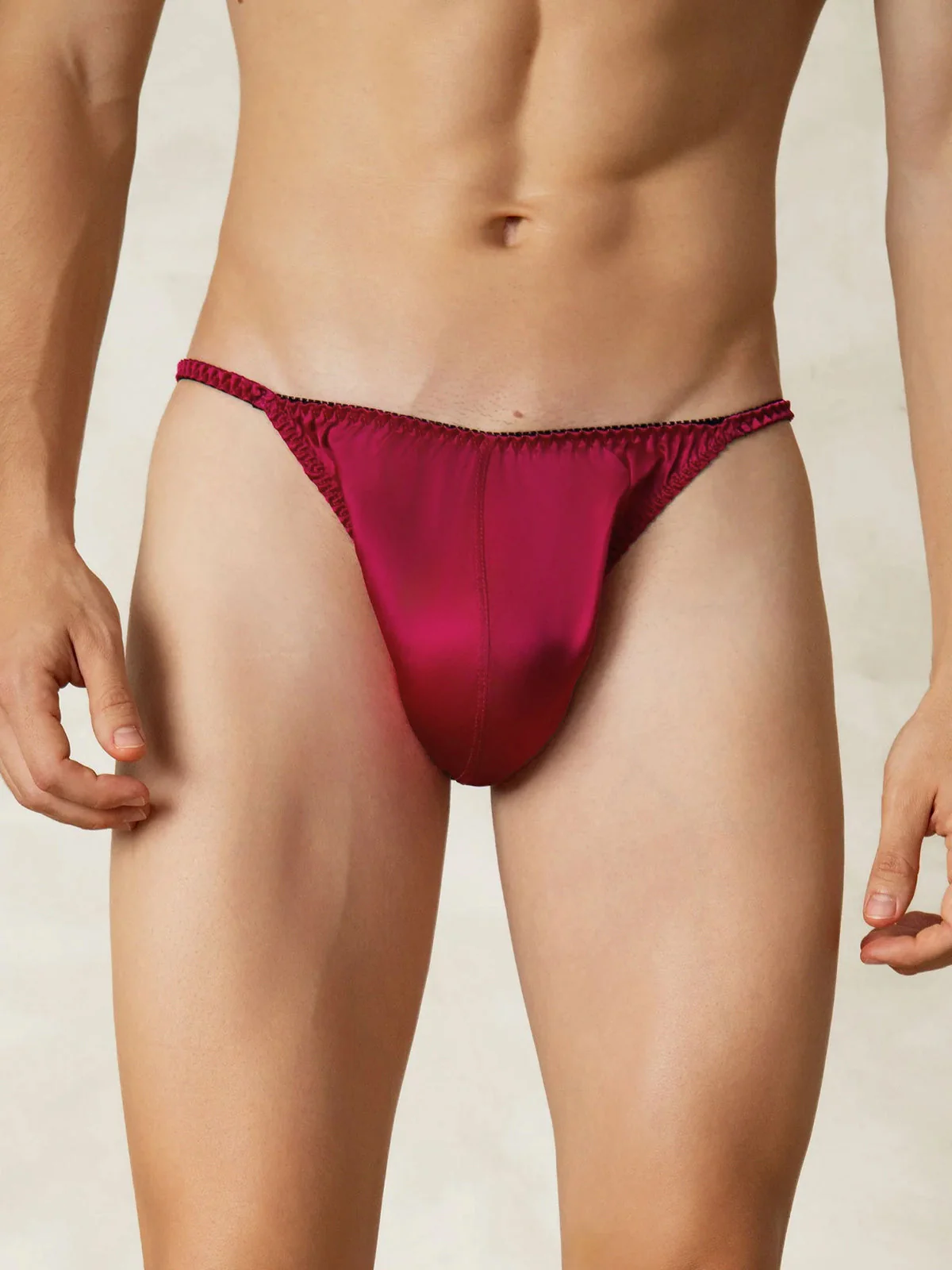 100% Seda de Morera Tanga Hombre Ropa Interior - Image 16