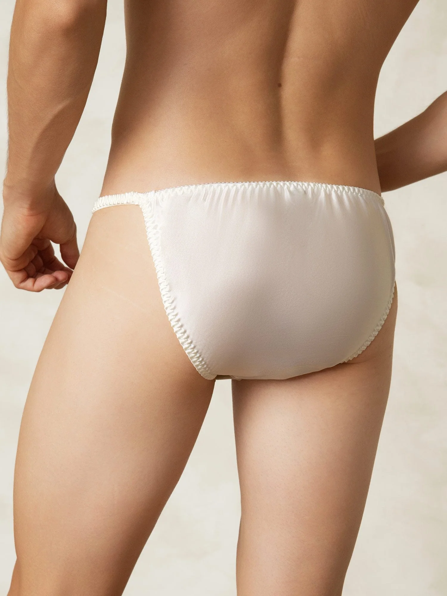 100% Seda de Morera Tanga Hombre Ropa Interior - Image 27