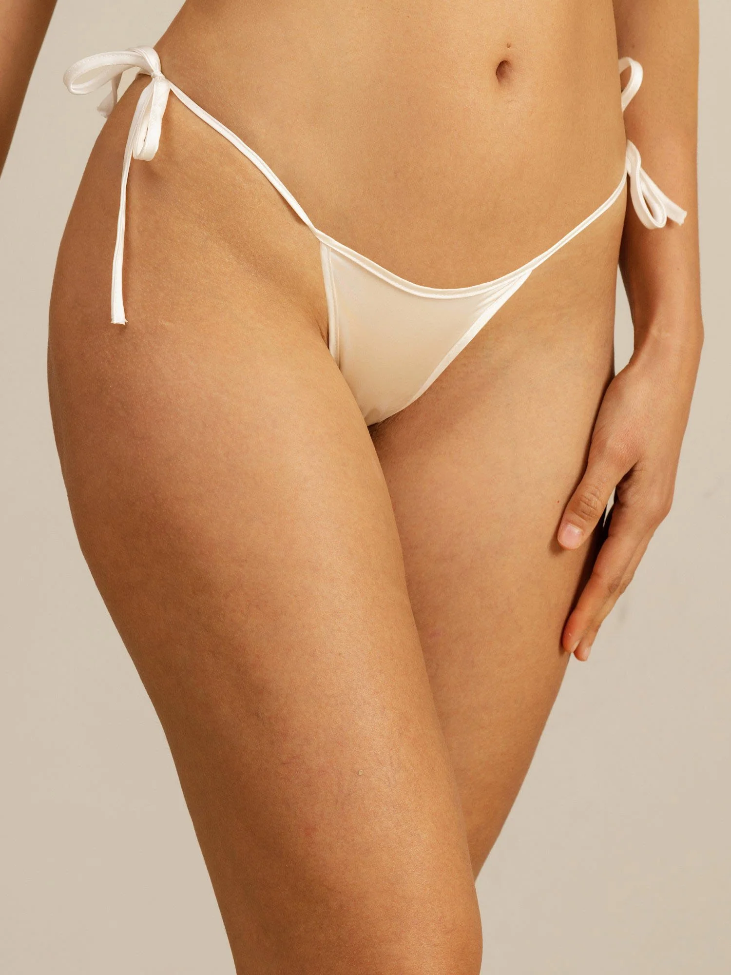 Seda Pura Con Lazo Tanga Sexy Braga Bikini - Image 18