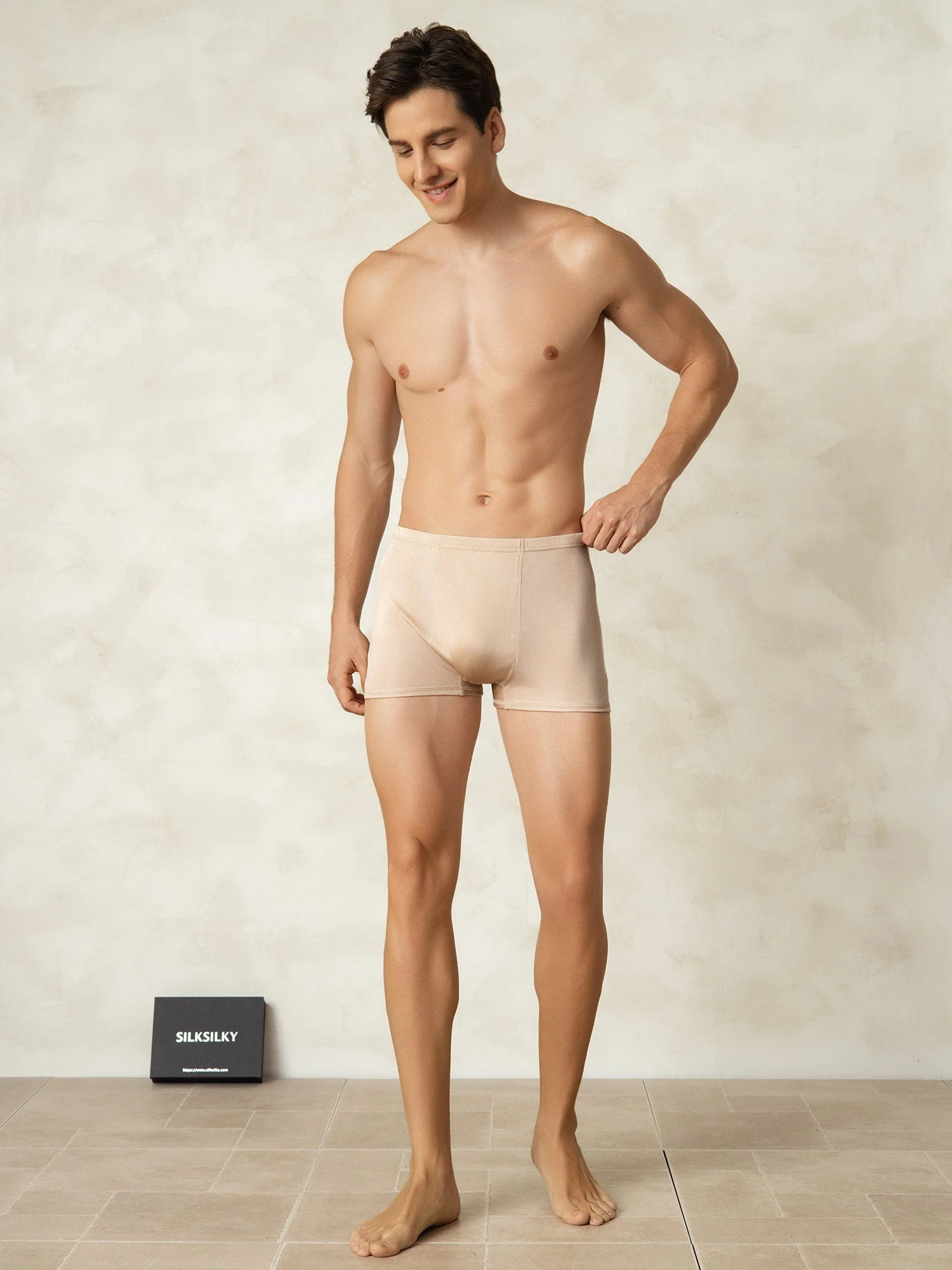 Pure Silk Boxers Hombre Ropa Interior - Image 27