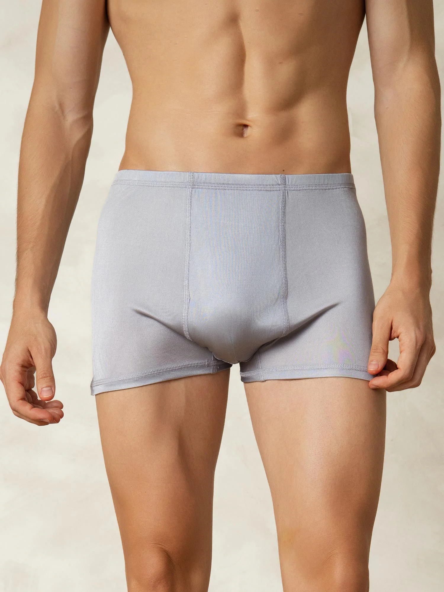 Pure Silk Boxers Hombre Ropa Interior - Image 3