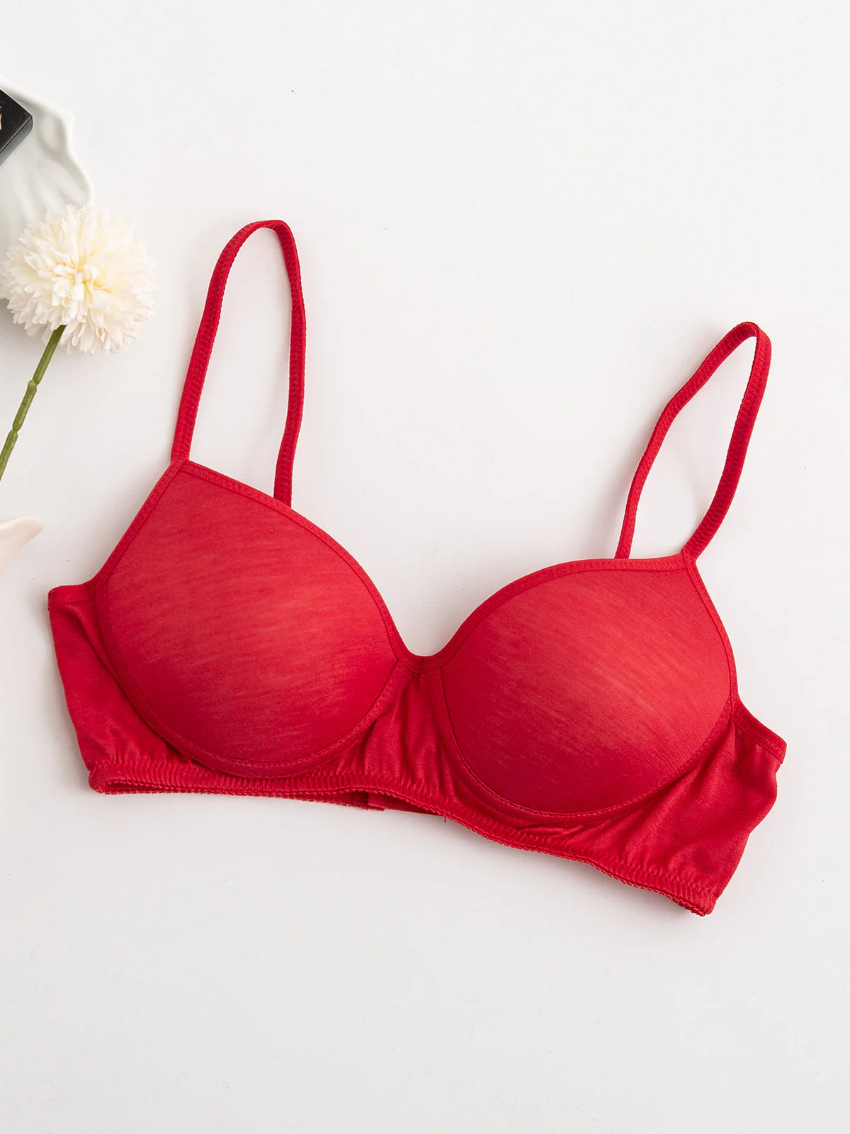 Bralette Deportiva Sin Aros De Jersey De Seda Cómoda - Image 22